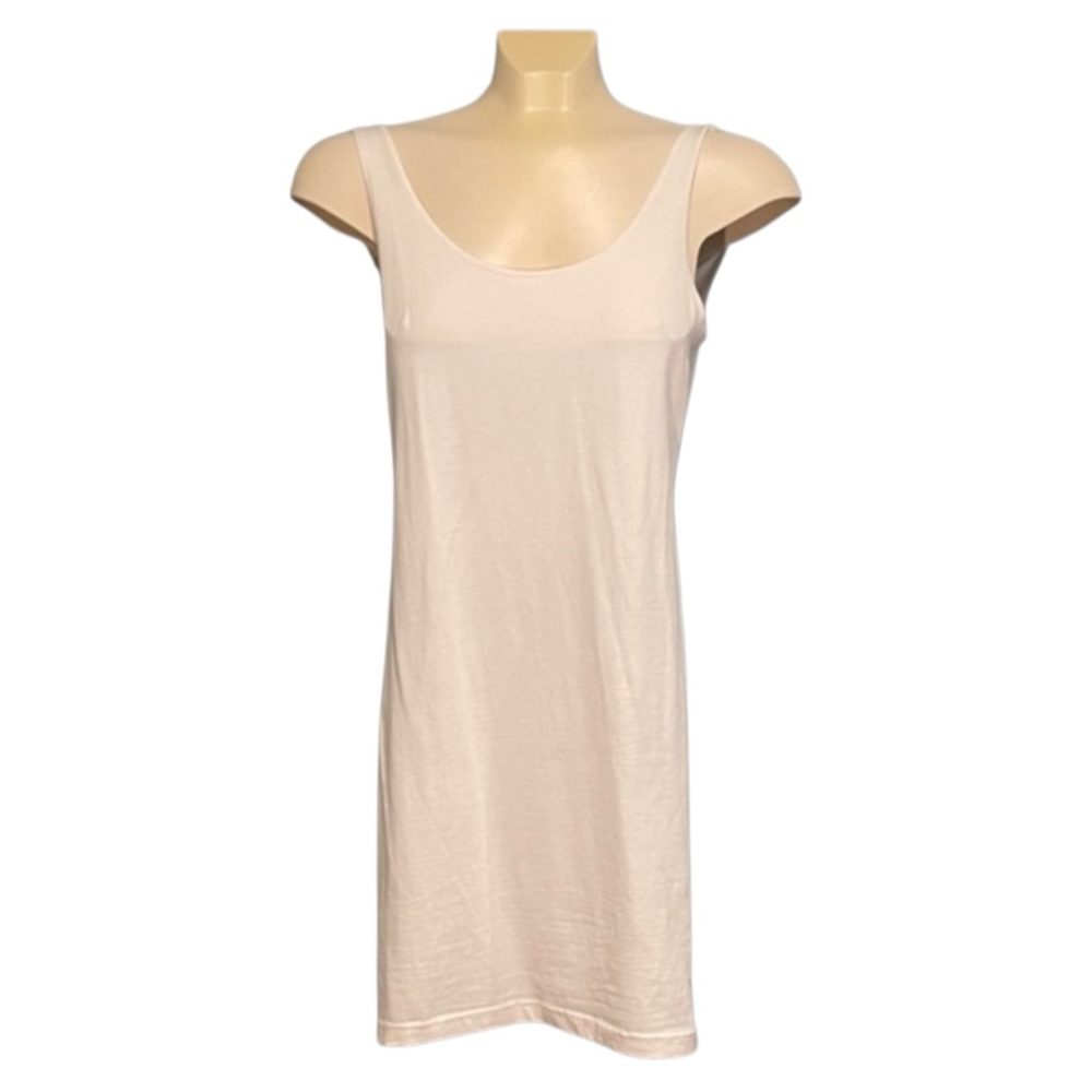 💚 H&M White Long Tank Top, Size Small